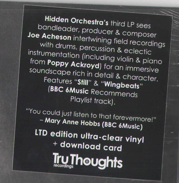 Hidden Orchestra - Dawn Chorus | Tru Thoughts (TRULP343) - 2