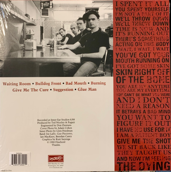 Fugazi - Fugazi | Dischord Records (DISCHORD 30) - 2 Fugazi - Fugazi | Dischord Records (DISCHORD 30) - 2