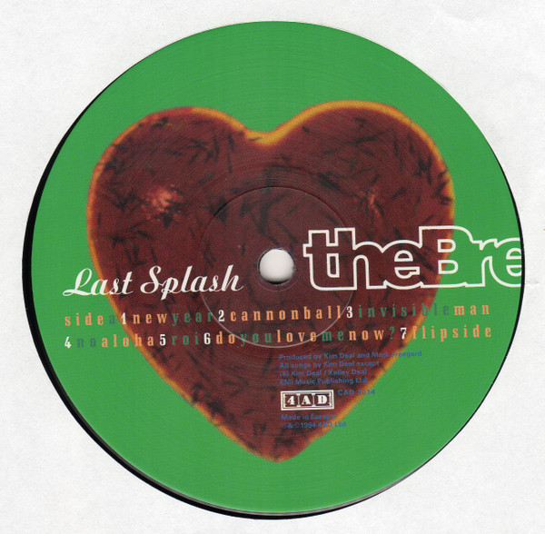The Breeders - Last Splash | 4AD (CAD 3014) - 2
