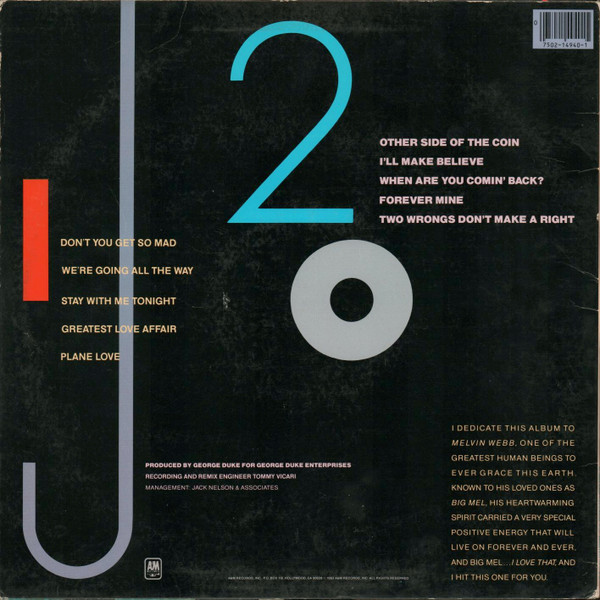 Jeffrey Osborne - Stay With Me Tonight | A&M Records (SP-4940) - 2 Jeffrey Osborne - Stay With Me Tonight | A&M Records (SP-4940) - 2