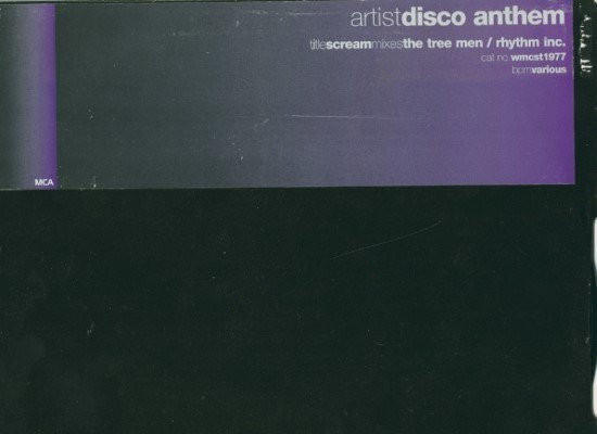 Disco Anthem - Scream | MCA Records (WMCST 1977) - main Disco Anthem - Scream | MCA Records (WMCST 1977) - main