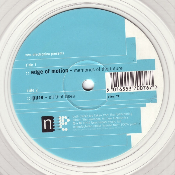 Edge Of Motion / Pure - Memories Of The Future / All That Rises | New Electronica (elec 7t) - main Edge Of Motion / Pure - Memories Of The Future / All That Rises | New Electronica (elec 7t) - main