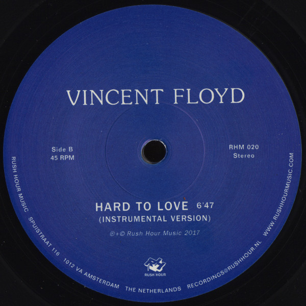 Vincent Floyd - Hard To Love | Rush Hour (RHM 020) - 2