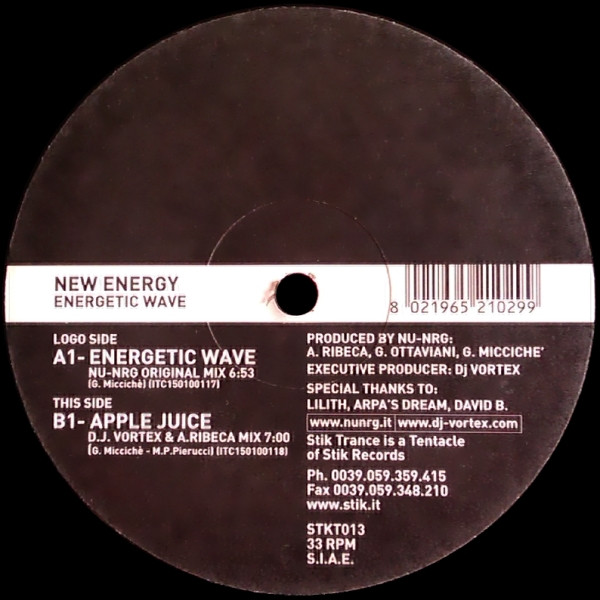 Nu NRG - Energetic Wave | Stik Trance (STKT013)