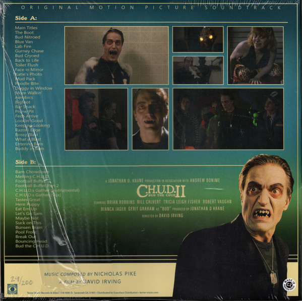 Nicholas Pike - C.H.U.D. II (Bud The C.H.U.D.) (Original Motion Picture Soundtrack) | Terror Vision (T.V.022) - 2