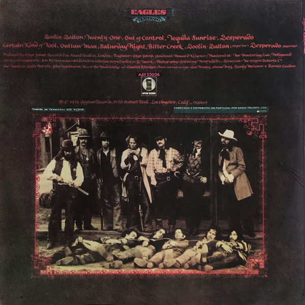 Eagles - Desperado | Asylum Records (ASY 53008) - main