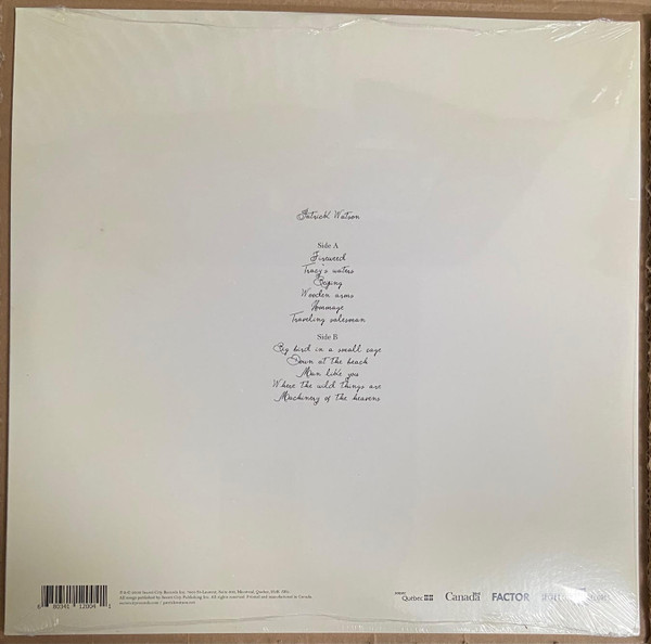 Patrick Watson - Wooden Arms | Secret City Records (SCR012LPS) - 2 Patrick Watson - Wooden Arms | Secret City Records (SCR012LPS) - 2