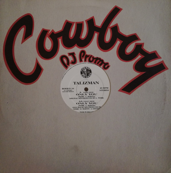 Talizman - Only You | Cowboy Records (RODEO 16) - main Talizman - Only You | Cowboy Records (RODEO 16) - main