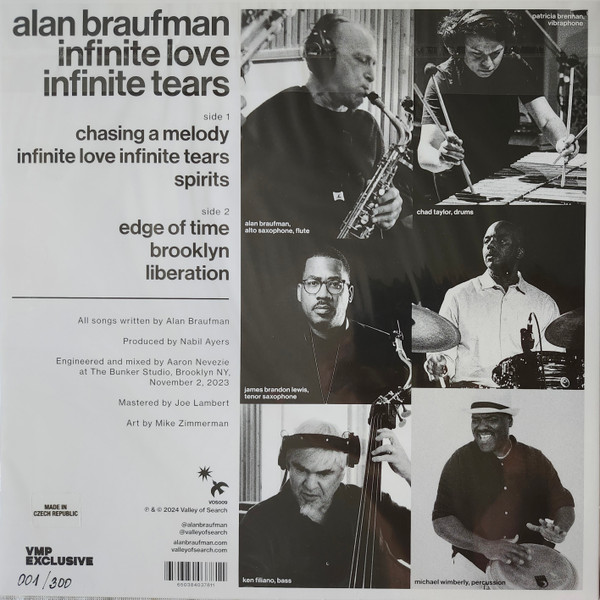 Alan Braufman - Infinite Love Infinite Tears | Valley of Search (VOS009) - 2 Alan Braufman - Infinite Love Infinite Tears | Valley of Search (VOS009) - 2