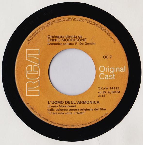 Ennio Morricone - C'Era Una Volta Il West | RCA Original Cast (OC 7) - 4