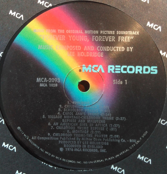 Lee Holdridge - Forever Young, Forever Free (Original Motion Picture Soundtrack) | MCA Records (MCA-2093) - 3 Lee Holdridge - Forever Young, Forever Free (Original Motion Picture Soundtrack) | MCA Records (MCA-2093) - 3