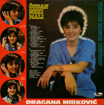 Dragana Mirković , Ansambl Tomice Miljića - Umiljato Oko Moje / Čudan Neki Mali | Diskos (LPD 20001138) - 2 Dragana Mirković , Ansambl Tomice Miljića - Umiljato Oko Moje / Čudan Neki Mali | Diskos (LPD 20001138) - 2