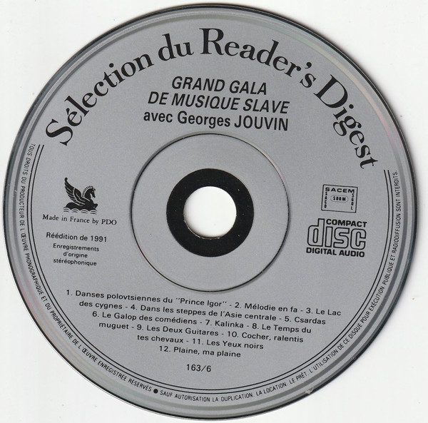 Georges Jouvin - Grand Gala de Musique Slave | Sélection Du Reader's Digest (163/6) - 3