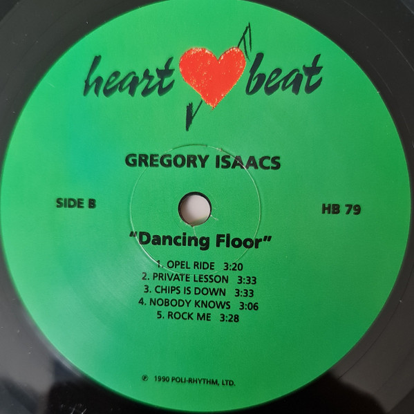 Gregory Isaacs - Dancing Floor | Heartbeat Records (HB 79) - 4 Gregory Isaacs - Dancing Floor | Heartbeat Records (HB 79) - 4