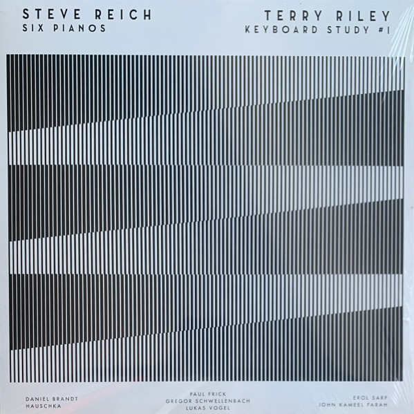 Gregor Schwellenbach , Hauschka , Daniel Brandt , Paul Frick , Lukas Vogel , Erol Sarp , John Kameel Farah - Steve Reich , Terry Riley - Six Pianos / Keyboard Study # 1 LP | Film (FILM LP002) - main Gregor Schwellenbach , Hauschka , Daniel Brandt , Paul Frick , Lukas Vogel , Erol Sarp , John Kameel Farah - Steve Reich , Terry Riley - Six Pianos / Keyboard Study # 1 LP | Film (FILM LP002) - main