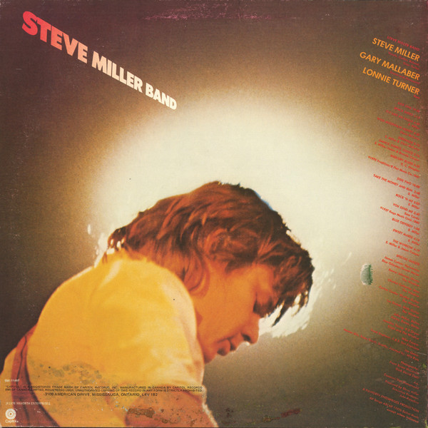 Steve Miller Band - Fly Like An Eagle | Capitol Records (ST-11497) - 2