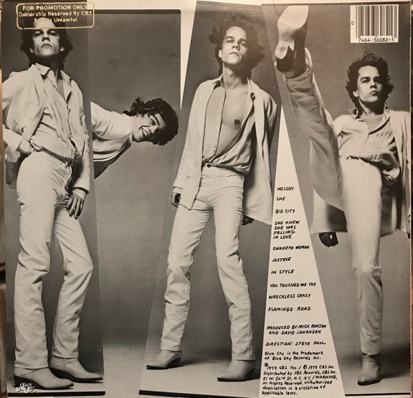 David Johansen - In Style | Blue Sky (JZ 36082) - 2