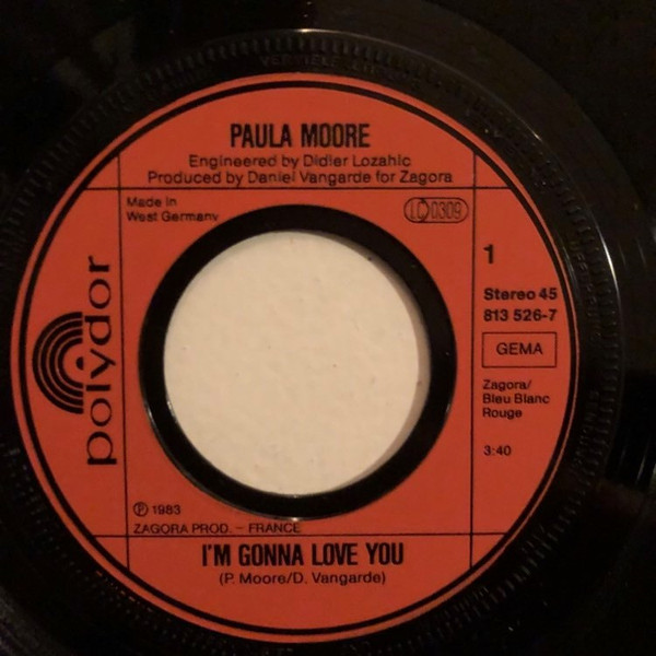 Paula Moore - I'm Gonna Love You | Polydor (813 526-7) - 3