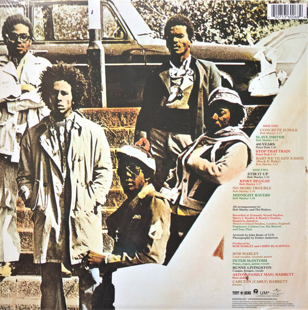 Bob Marley & The Wailers - Catch A Fire | Tuff Gong (600753600689) - 3 Bob Marley & The Wailers - Catch A Fire | Tuff Gong (600753600689) - 3