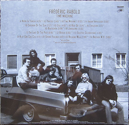 Frederic Rabold - Time Machine | Tramp Records (TRLP-9123) - 2 Frederic Rabold - Time Machine | Tramp Records (TRLP-9123) - 2