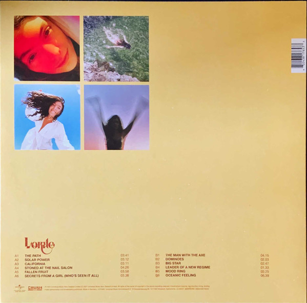 Lorde - Solar Power | Crush Music (3817653) - 2