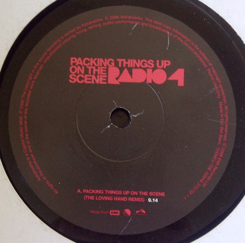 Radio 4 - Packing Things Up On The Scene | EMI (12EMDJ 709)