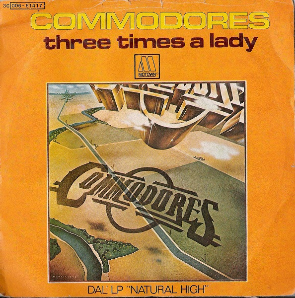 Commodores - Three Times A Lady | Motown (3C 006 - 61417)