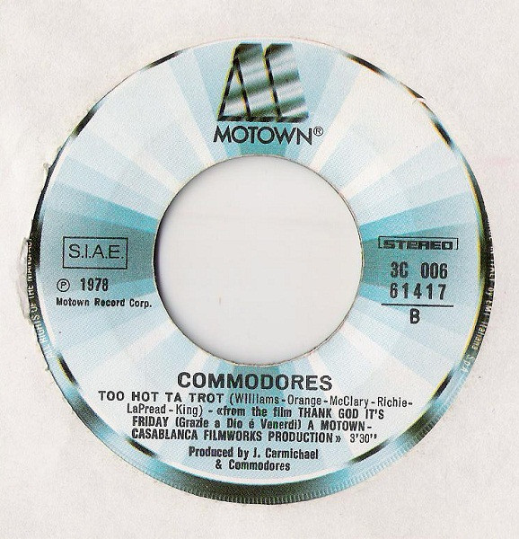 Commodores - Three Times A Lady | Motown (3C 006 - 61417) - 4