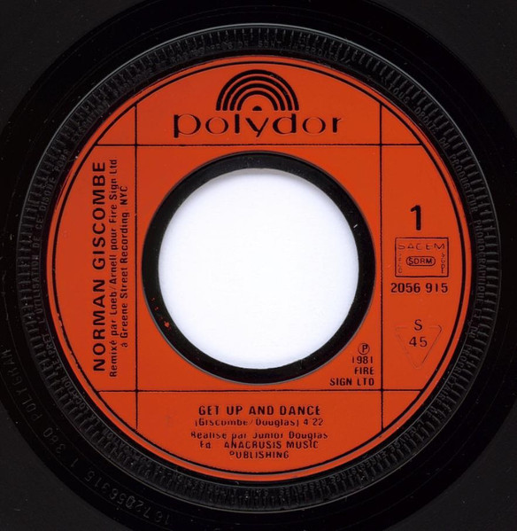 Norman Giscombe Jr. - Get Up And Dance | Polydor (2056 915) - 3 Norman Giscombe Jr. - Get Up And Dance | Polydor (2056 915) - 3