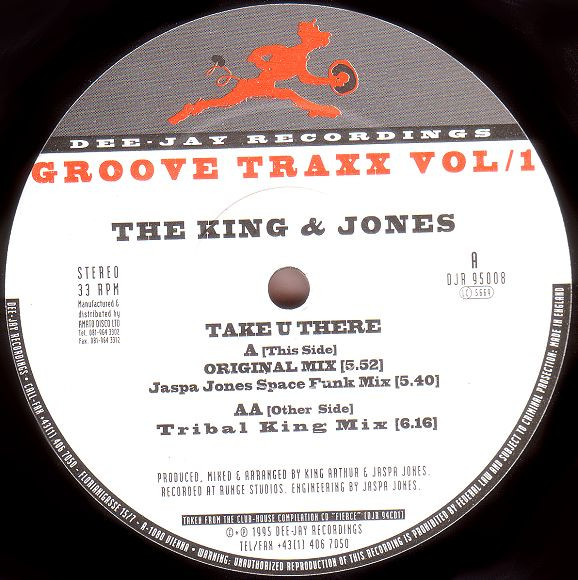 The King & Jones - Groove Traxx Vol /1 | Dee-Jay Recordings (DJR 95008) - main The King & Jones - Groove Traxx Vol /1 | Dee-Jay Recordings (DJR 95008) - main