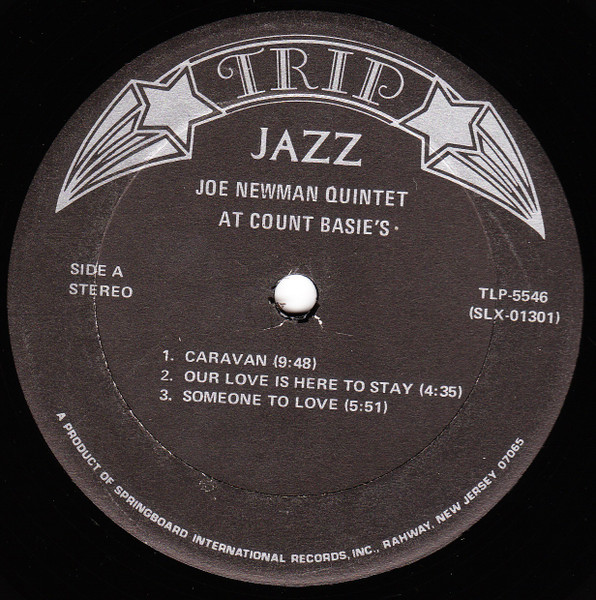 Joe Newman Quintet - Joe Newman Quintet At Count Basie's | TRIP (TLP-5546) - 2 Joe Newman Quintet - Joe Newman Quintet At Count Basie's | TRIP (TLP-5546) - 2