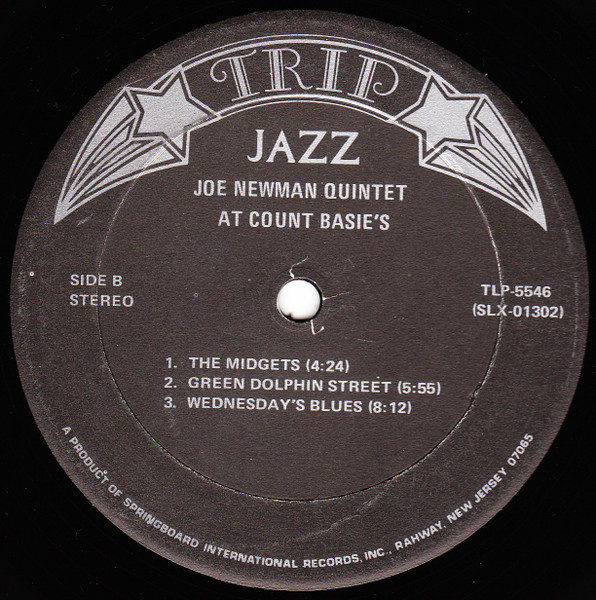 Joe Newman Quintet - Joe Newman Quintet At Count Basie's | TRIP (TLP-5546) - 3 Joe Newman Quintet - Joe Newman Quintet At Count Basie's | TRIP (TLP-5546) - 3