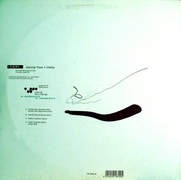 V-Tracks - Mental Flow + Limits | Virtual Recordings (VR 006-12) - 2 V-Tracks - Mental Flow + Limits | Virtual Recordings (VR 006-12) - 2