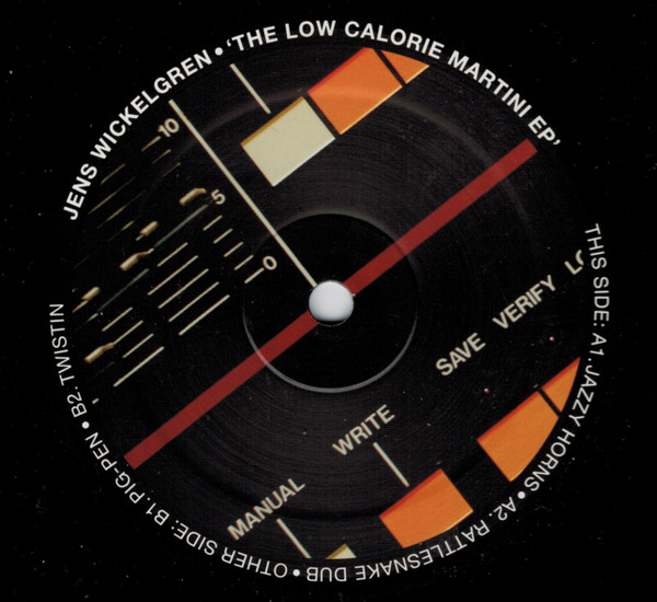 Jens Wickelgren - The Low Calorie Martini EP | Börft Records (BORFT 168) - 2