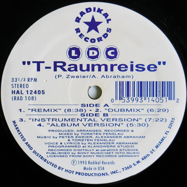 LDC - T-Raumreise | Radikal Records (RAD 108)