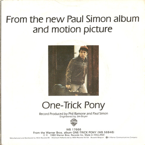 Paul Simon - Late In The Evening | Warner Bros. Records (WB 17.666) - 2 Paul Simon - Late In The Evening | Warner Bros. Records (WB 17.666) - 2
