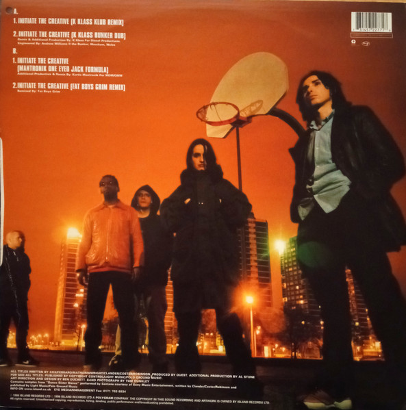 The Quest Project - Initiate The Creative | Island Records (12IS698) - 2 The Quest Project - Initiate The Creative | Island Records (12IS698) - 2