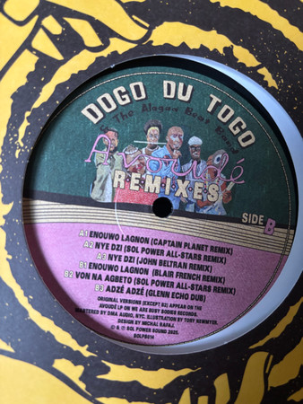 DOGO du Togo & The Alagaa Beat Band - Avoudé Remixes | Sol Power Sound (SOLPS014) - 5 DOGO du Togo & The Alagaa Beat Band - Avoudé Remixes | Sol Power Sound (SOLPS014) - 5