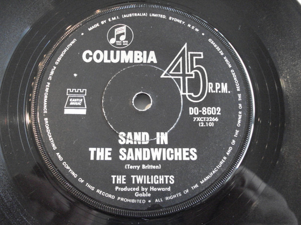 The Twilights - Sand In The Sandwiches | Columbia (DO-8602) - main