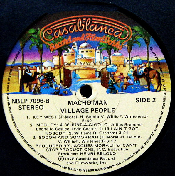 Village People - Macho Man | Casablanca (NBLP 7096) - 4 Village People - Macho Man | Casablanca (NBLP 7096) - 4