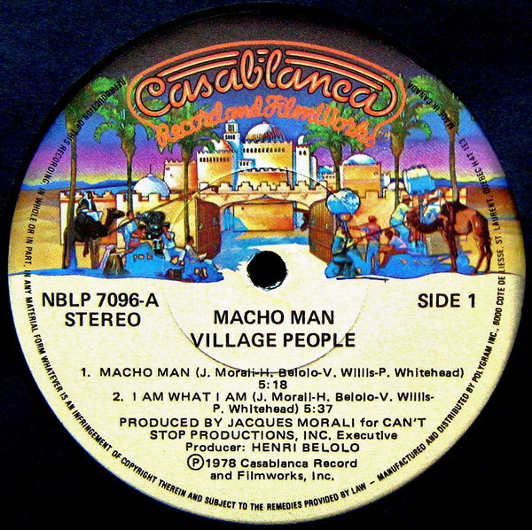 Village People - Macho Man | Casablanca (NBLP 7096) - 3 Village People - Macho Man | Casablanca (NBLP 7096) - 3