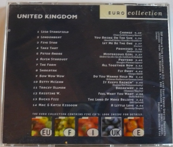 Various - Euro Collection - United Kingdom | Eddy Ouwens Special Products (EOP 95364-2) - 3 Various - Euro Collection - United Kingdom | Eddy Ouwens Special Products (EOP 95364-2) - 3