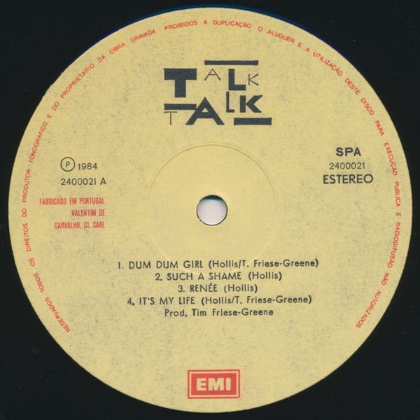Talk Talk - It's My Life | EMI (2400021) - 4