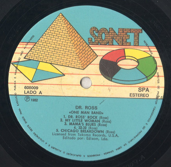 Doctor Ross - One Man Band | Sonet (608009) - 2 Doctor Ross - One Man Band | Sonet (608009) - 2