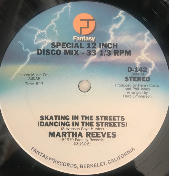 Martha Reeves - Skating In The Streets (Dancing In The Streets) / Then You Came | Fantasy (D-142) - main Martha Reeves - Skating In The Streets (Dancing In The Streets) / Then You Came | Fantasy (D-142) - main