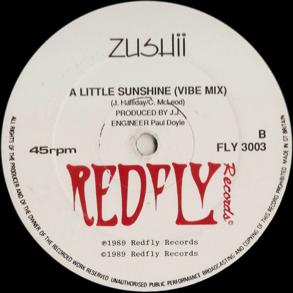 ZUSHii - A Little Sunshine | Redfly Records (FLY 3003) - 2 ZUSHii - A Little Sunshine | Redfly Records (FLY 3003) - 2