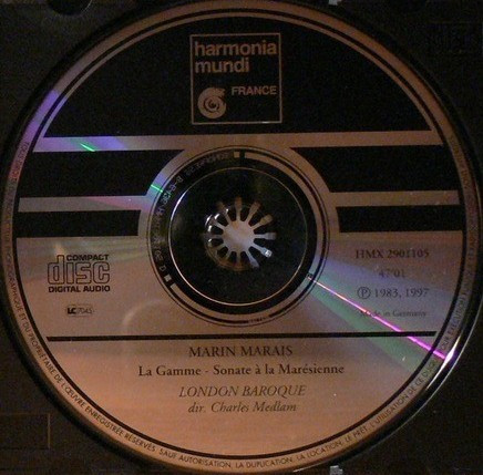 Marin Marais - London Baroque , Charles Medlam - La Gamme | Harmonia Mundi France (2901105) - 3
