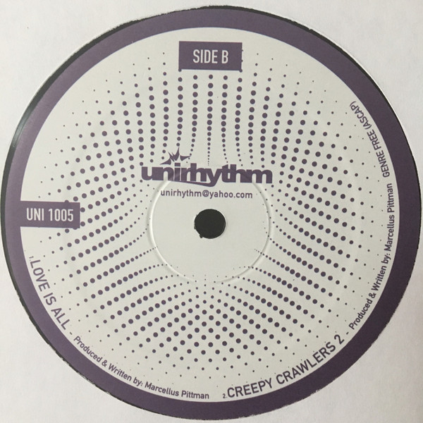 Marcellus Pittman - Can’t Forget About You | Unirhythm (UNI 1005) - 2