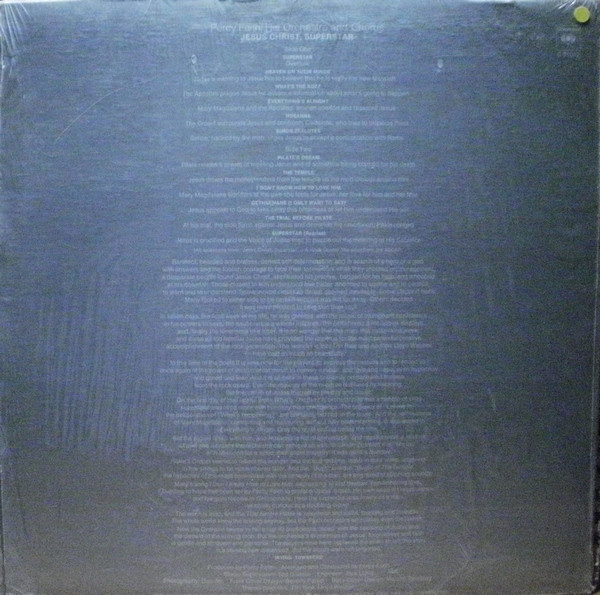 Percy Faith And His Orchestra And Chorus - Jesus Christ, Superstar | Columbia (C 31042) - 2