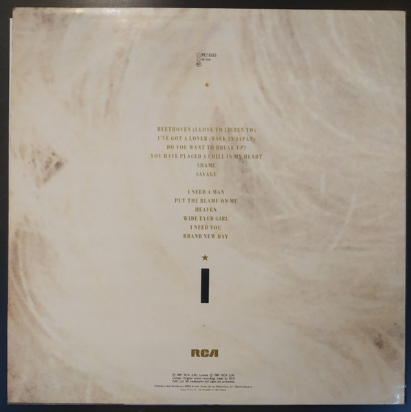 Eurythmics - Savage | RCA Victor (PL-71555) - 2